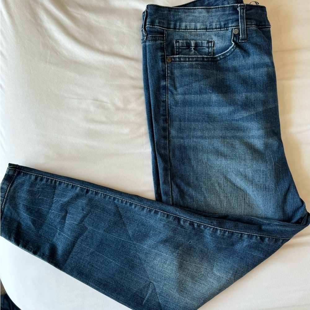 Skinnygirl Blue Denim Skinny Jeans